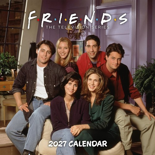 Friends calendar 2027 wall - friends,