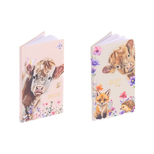 2027 diary slim week view - diary,