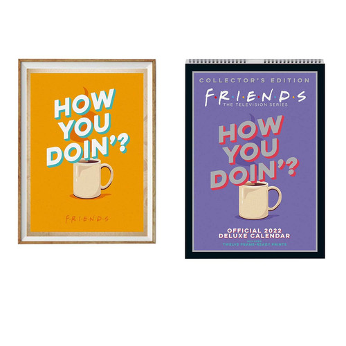 Official friends 2022 calendar - official,