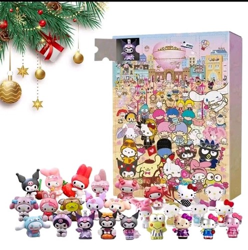 Sanrio 24pc christmas toy - christmas,