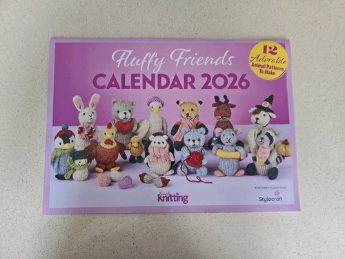 Fluffy friends calendar 2026 - calendar,
