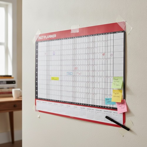 Durable 2027 wall planner - durable, a3