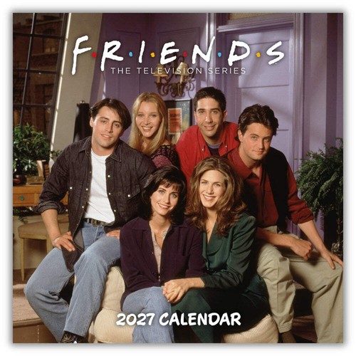 Friends 2027 square calendar - friends,