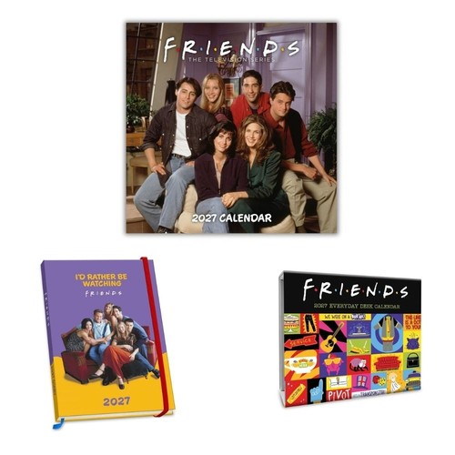 2027 calendar friends diary - 2027,