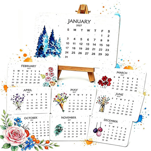 Plantable seed calendar - plantable,