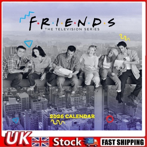Friends square calendar 2026 - friends,