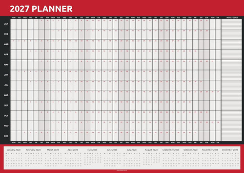 2027 wall planner full - wall,