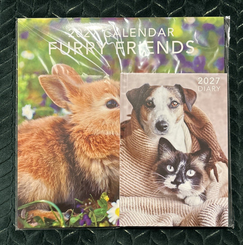 2027 furry friends calendar - 2027,