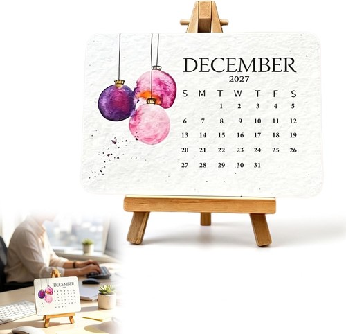 Plantable seed calendar 2027 - calendar,