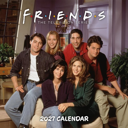 Friends 2027 square calendar - 2027,